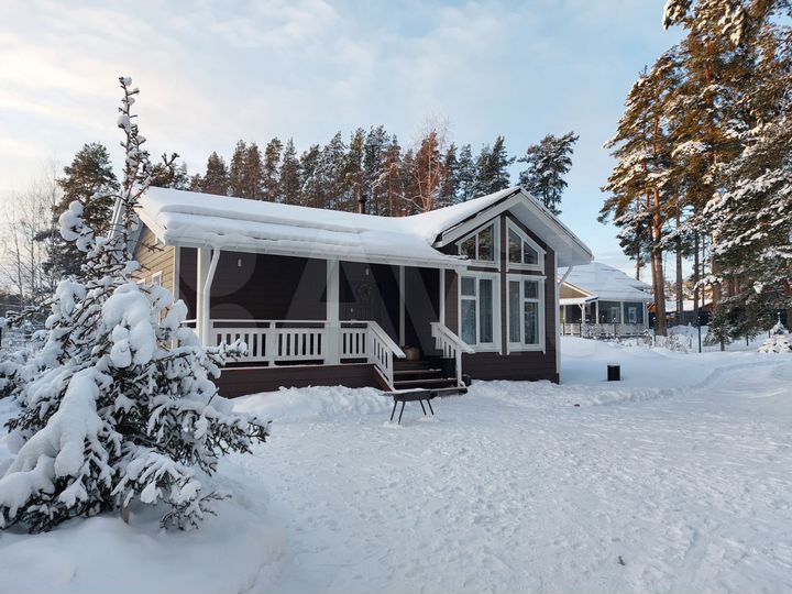 Коттедж 80 м² на участке 10 сот.