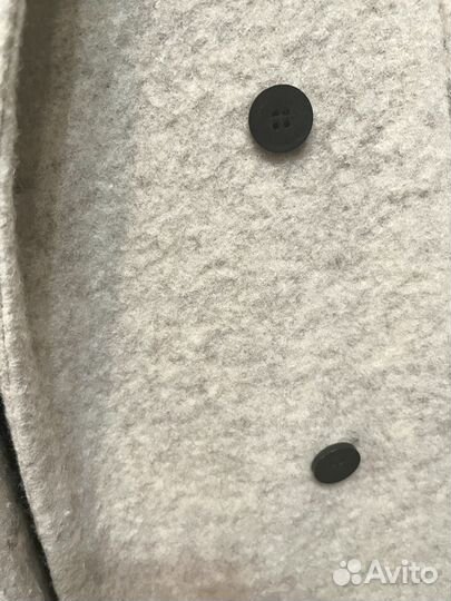 Пальто шерстяное zara 42 44