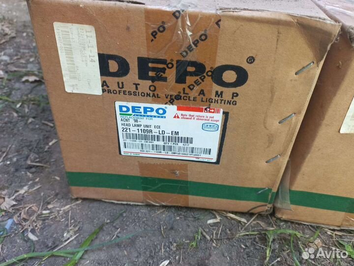 Фары на hyundai accent 1