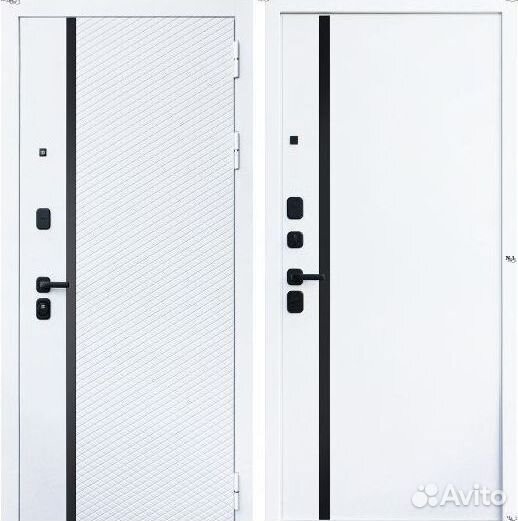 Дверь входная Белая решение для пик