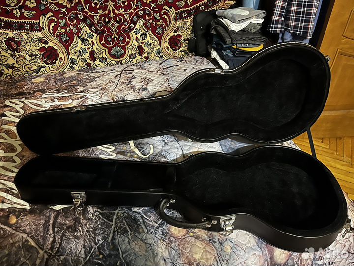 Кофр для классической гитары 3/4 кожаный