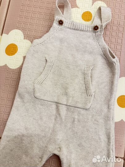 Комбинезон на лямках для малыша 74