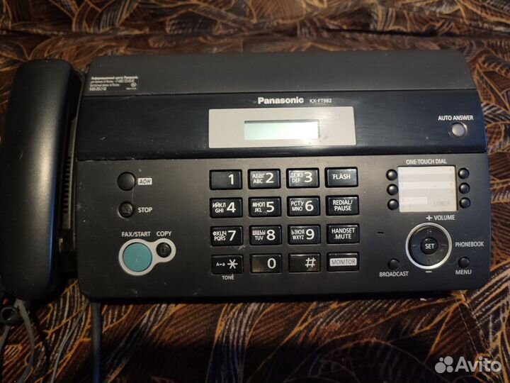 Факс panasonic