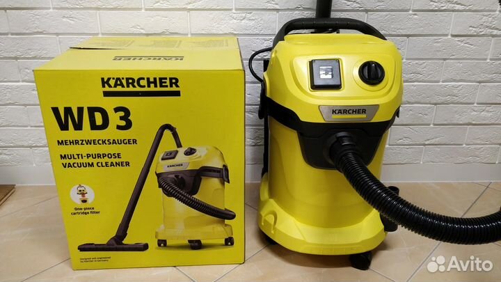 Пылесос Karcher WD3