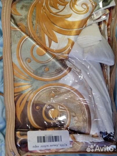 Комплект постельного белья шёлк евро