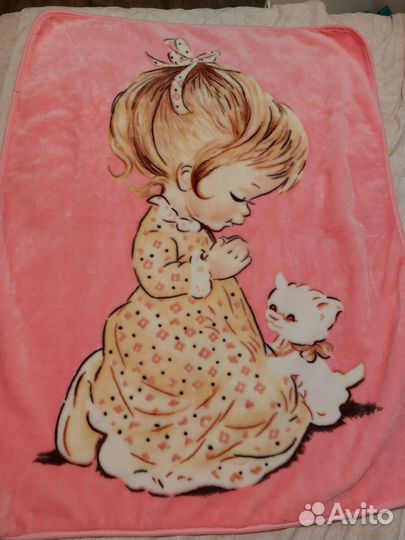 Плед детский теплый