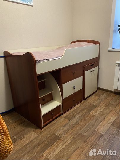 Детская кровать чердак