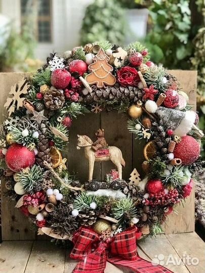 Мастер-класс по изготовлению новогодних венков