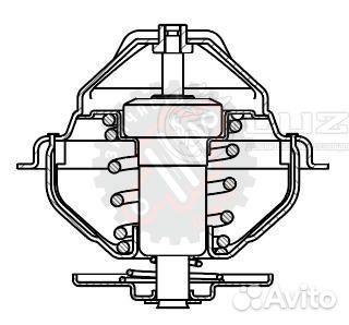 Термостат для а/м камаз 5490 (13) /Mercedes-Benz A