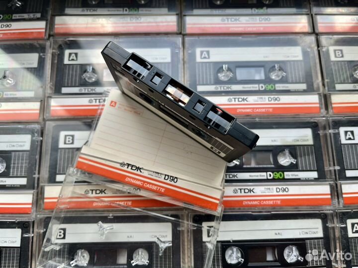 Аудиокассеты TDK D-90, из 80-х