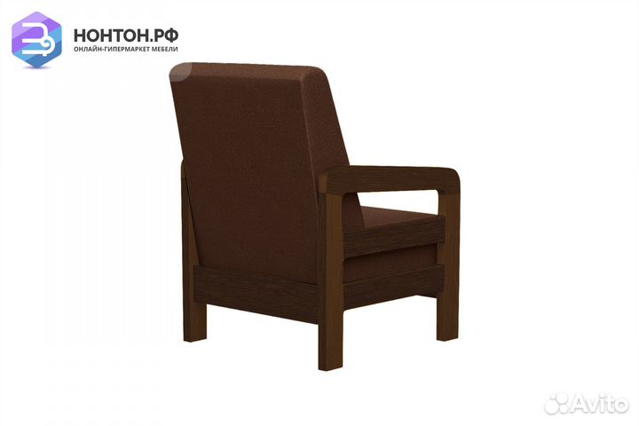 Кресло Вега-34 темно-коричневое