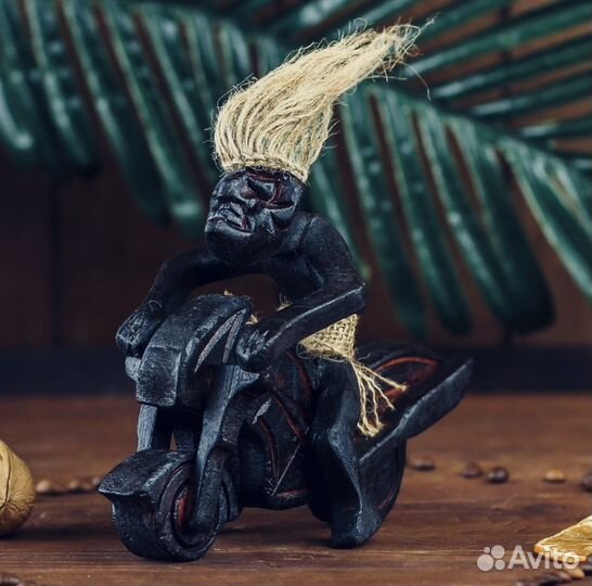 Сувенир Абориген на байке