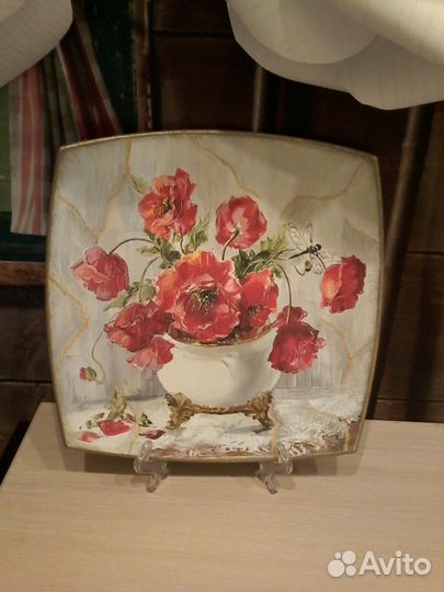 Декоративная тарелка