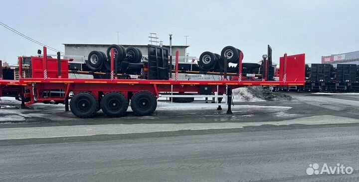 Полуприцеп лесовоз (сортиментовоз) Политранс ТСП 94171, 2024