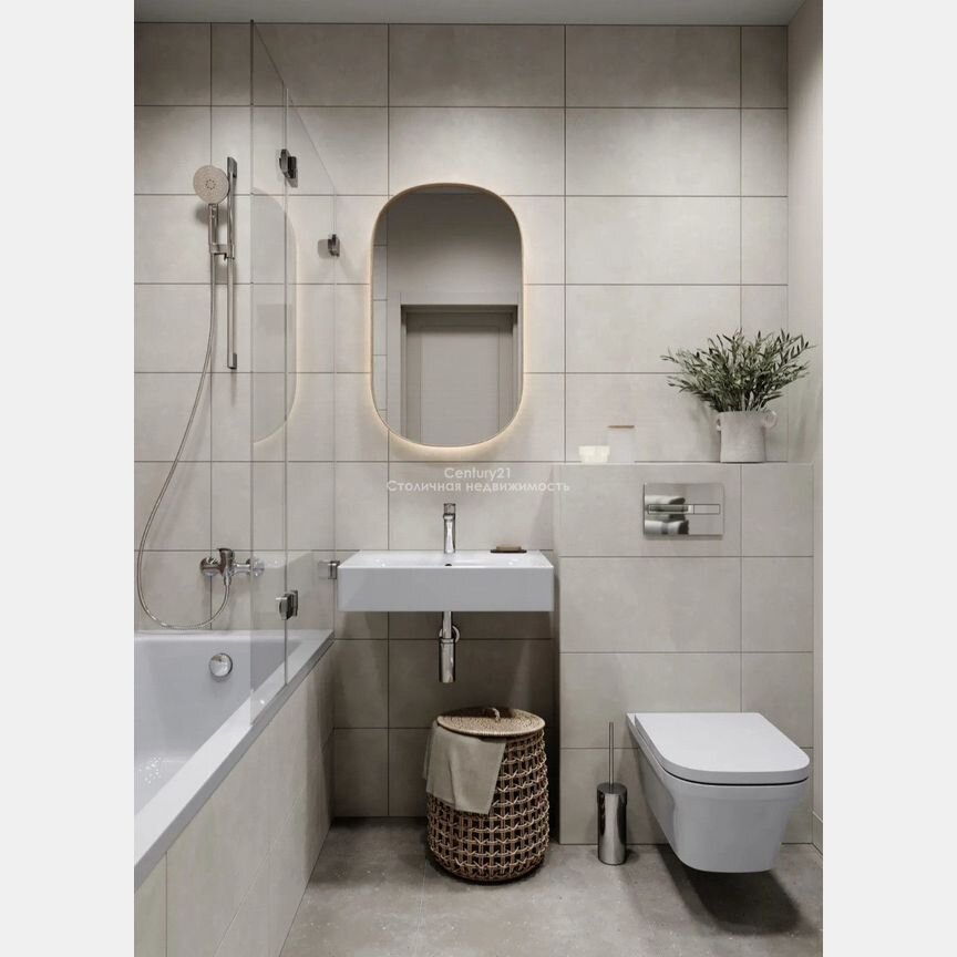 3-к. квартира, 63 м², 3/19 эт.