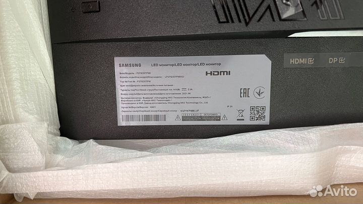 Монитор Odyssey G3 F27G35tfwi