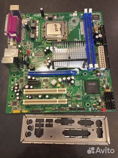 Комплект LGA 775 Intel dg41tx+E7500 2.93ghz x2