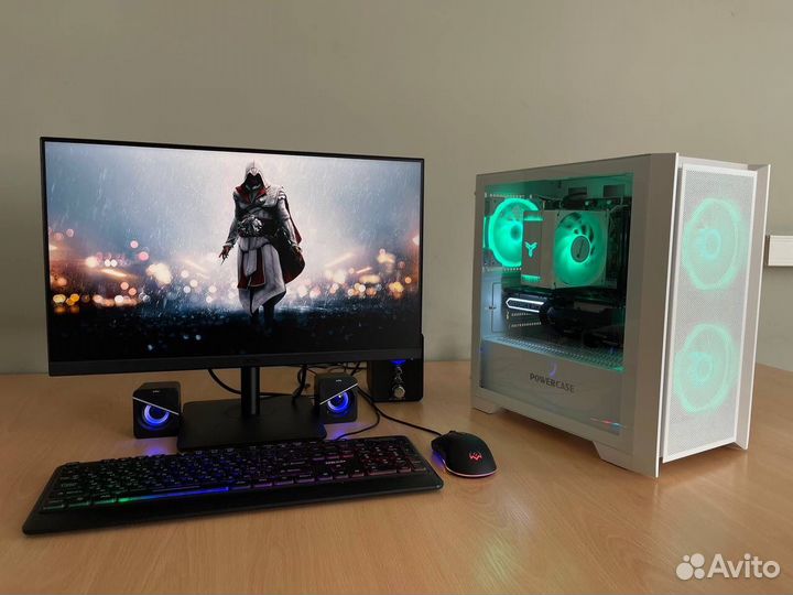 Intel i5 11400/rtx4060 Новый Мощный Игровой пк