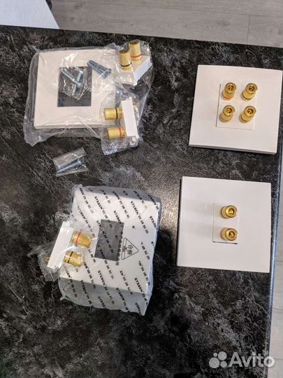 Аудио порты для подрозетников