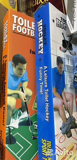 Футбол для туалета, баскетбол, рыбалка и хоккей