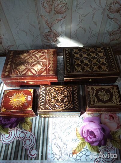 Шкатулки СССР