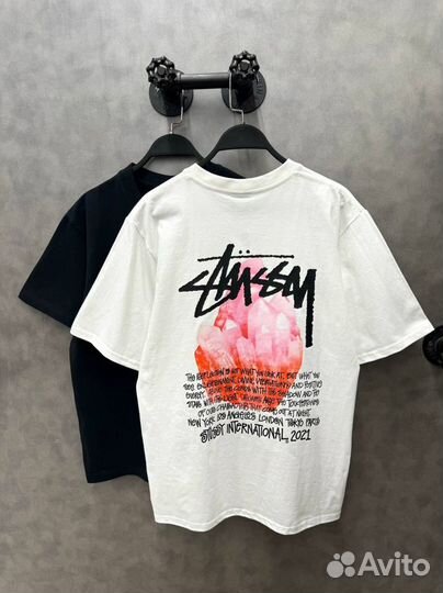 Футболка Stussy унисекс оверсайз (Новинка 2024)