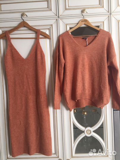 Новый костюм: платье + свитер