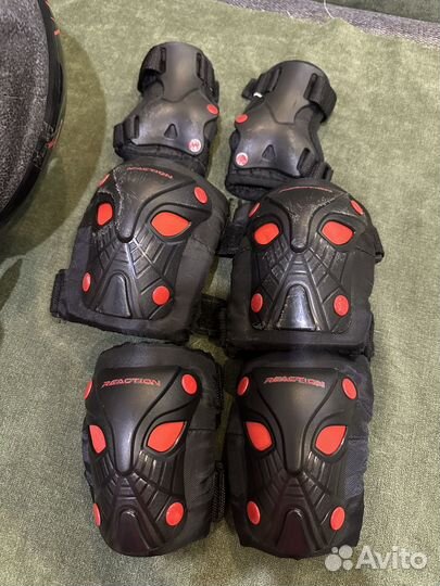 Набор детской защитной экипировки Reaction