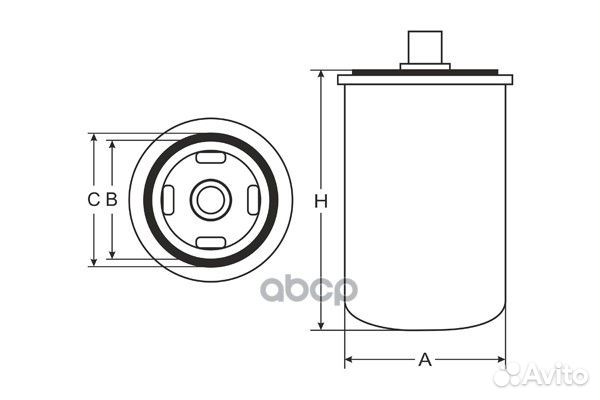 Фильтр масляный VAG/SCT/ SM5086 SCT