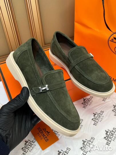 Лоферы Мокасины Hermes Женские Размер 36-40