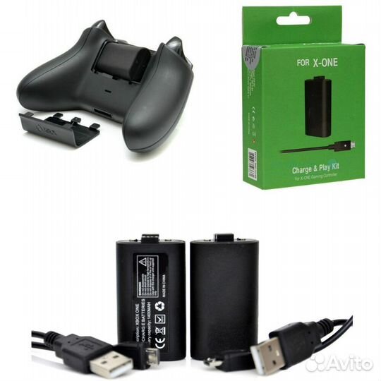 XBox One аккум. + кабель зарядки контроллера,новый