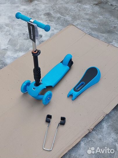 Самокат беговел 2в1 Навигатор кикборд