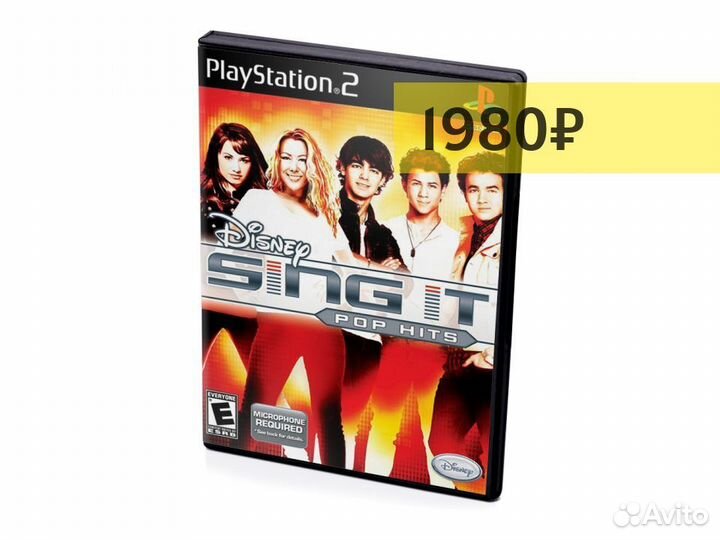 Disney Sing It Pop Hits, б/у, английский (PS2)