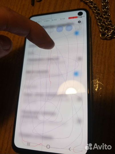 Оригинал Дисплей Samsung S10e G970F в рамке