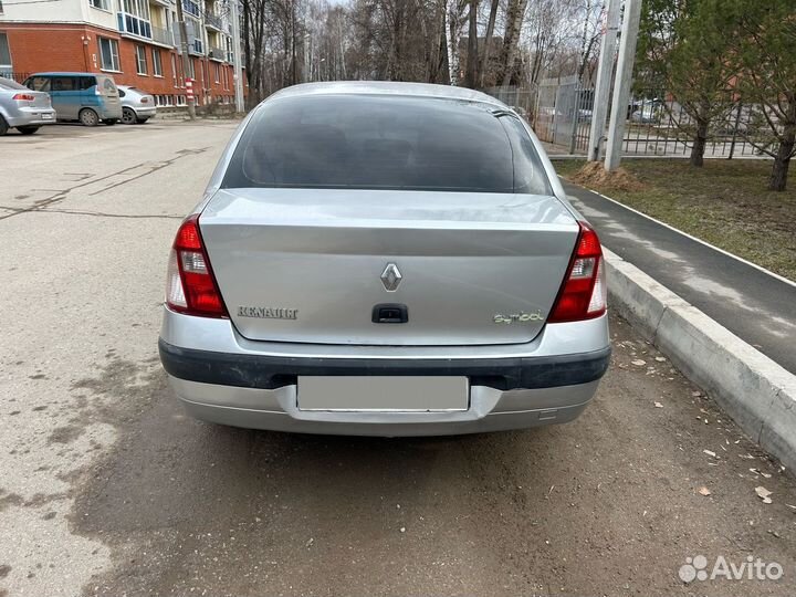 Renault Symbol 1.4 МТ, 2007, 230 000 км