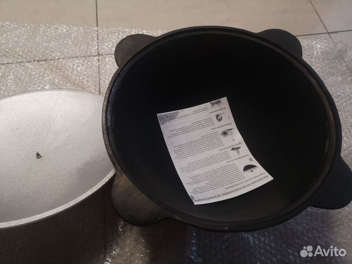 Казан чугунный 8 литров