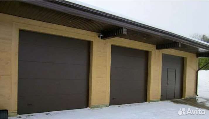 Ворота автоматические секционные, рольворота