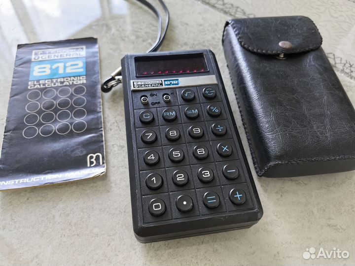 Калькулятор японский teknika general Model EDC-812