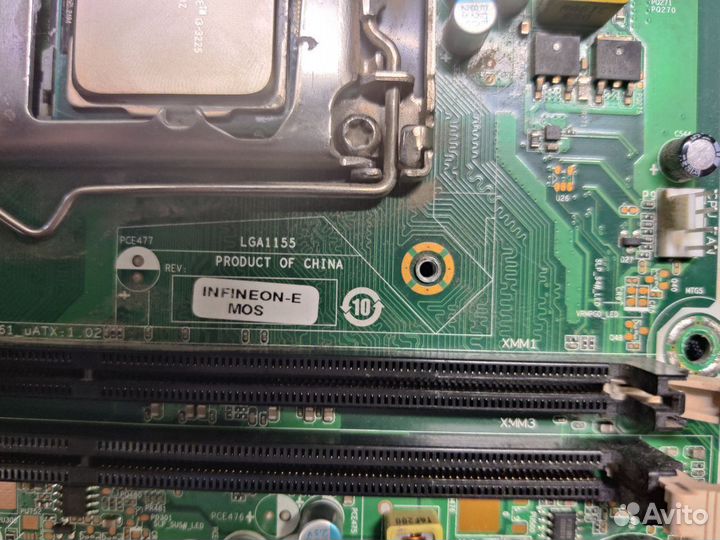 Процессор Intel Core i3-3225 LGA1155 мат плата