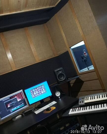 Студия звукозаписи /барабанов/вокала/ гитары и т.д