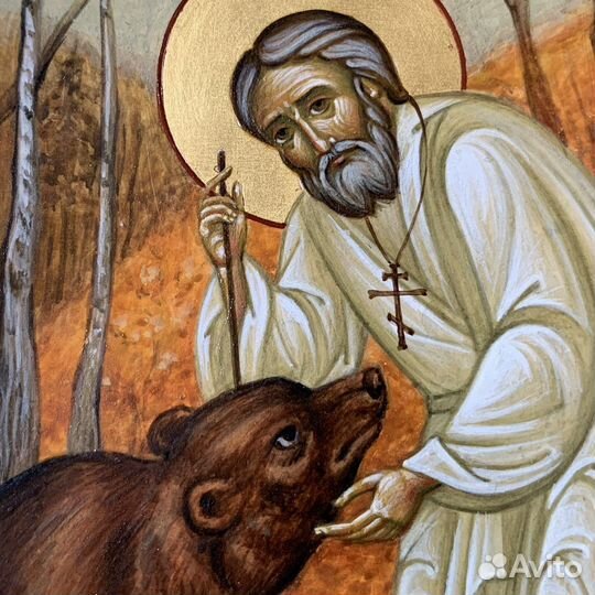 Икона Серафим Саровский