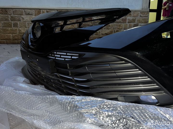 Передний бампер на camry 70