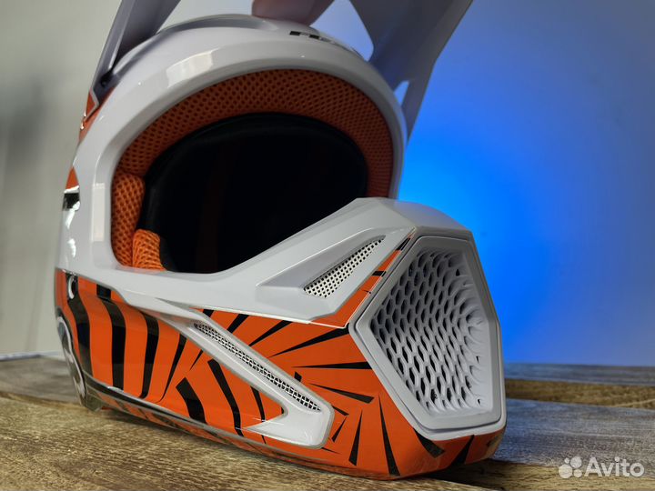 Мотошлем Fox V1 Goat Helmet Orange