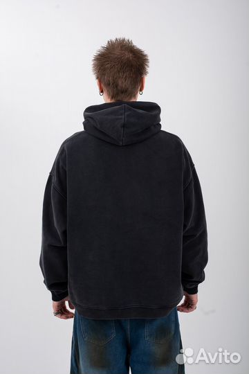 Vetements Printed Jersey SweatShirt in Black