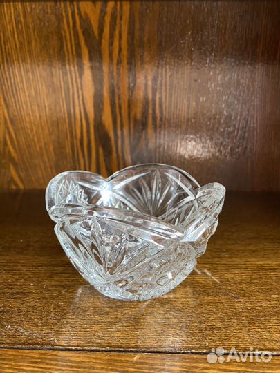Конфетница хрусталь СССР