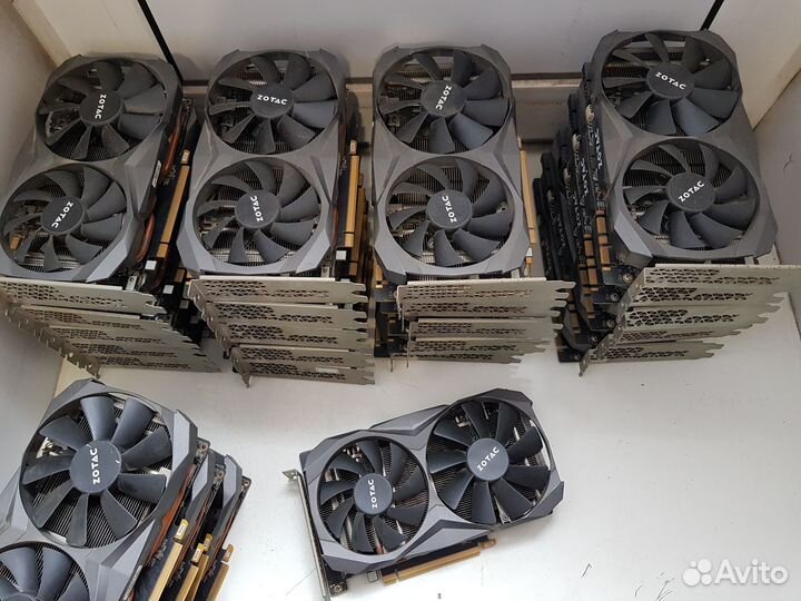 Видеокарты Zotac P102-100 10gb