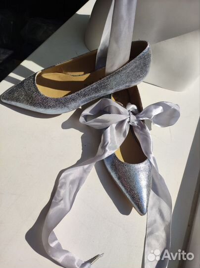 Балетки натуральная кожа