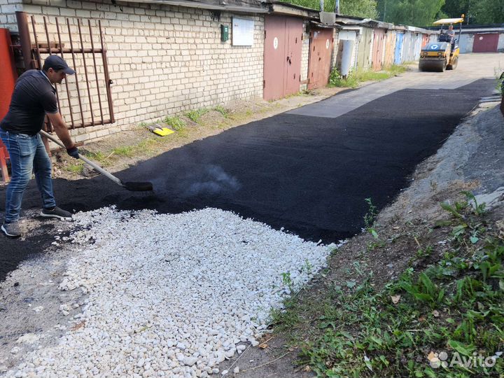 Асфальтирование и благоустройство территорий