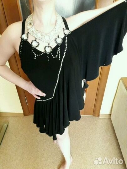 Платье для бальных танцев латина Ю-2, Молодёжь, Вз