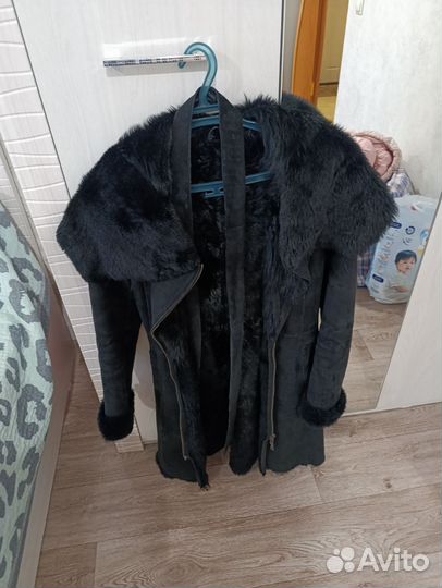 Дубленка женская 42